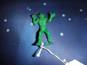Vintage 1960s MPC Plastics Frito Lay Monsters Figure - THE WOLF MAN (Green)