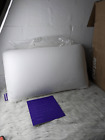 The Purple Harmony Pillow (Standard Tall) White Hex Grid