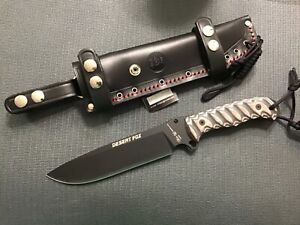 Miguel Nieto Knives 4058-KN Desert Fox Fiexed Blade Tactical Knife