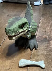 MATTEL D Rex Dinosaur T-Rex Interactive Robot 2008 ~Tested/Works but Not Walking