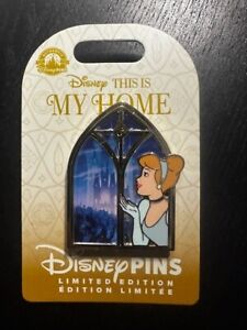 Disney This Is My Home Pin Cinderella Princess 2024 Castle Pin First in Series