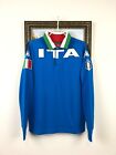 Vintage 2000's Kappa Italy Shirt Long Sleeve Football Jersey Soccer Polo Size M