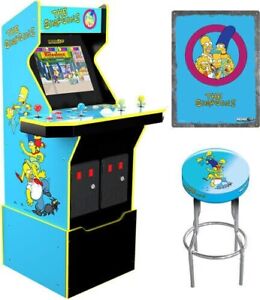 Arcade1Up The Simpsons - Riser/Marquee/stool/metal sign -NEW BUILT LOCAL PICK UP