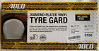 ADCO 3750 Diamond Plated Vinyl Tyre Gard Tire Cover Single Axle Size XL Pair