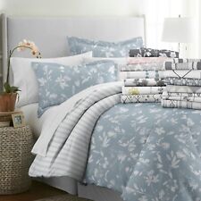 Kaycie Gray Fashion Pattern 3PC Duvet Cover Ultra Soft Easy Care Wrinkle Free