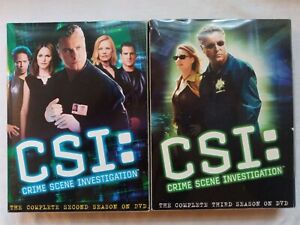 CSI: Seasons 2 + 3 (DVD, 2003)