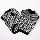 Designer Dog Sweater Cristian Dogs Fashion Clothes Luxury Pet Soft Warm Pullover