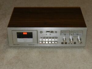 AKAI GXC-740D Cassette Deck Player Three Head/Double Capstan TESTED WORKS