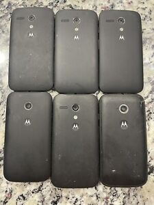 Lot of 6 Motorola Phones - TESTED & WORKING! Various Carriers