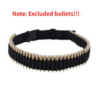 50 Rounds Rifle Bullet Cartridge Bandolier Ammo Belt for .308 30-30 30-06 38 357