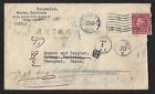 USA TO CHINA POSTAGE DUE COVER 1931 SCARCE