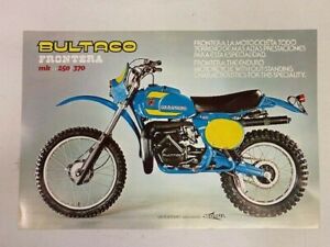 Genuine Original Sales Brochure Bultaco Frontera MK11 Blue Model Twinshock