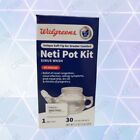 Neti Pot Sinus Wash System + 30 Neti Salt Saline Packets NIB Sealed
