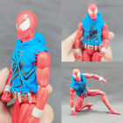 1/12 Scale Clothes Scarlet Spider Hoodie Vest Blue for 6