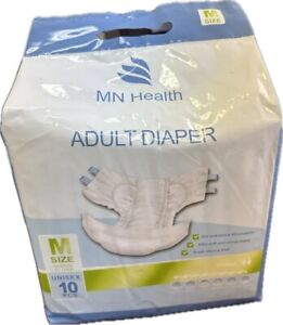 Premium Adult Diapers - Ultimate Comfort and Protection - Size M 10 pcs per pack