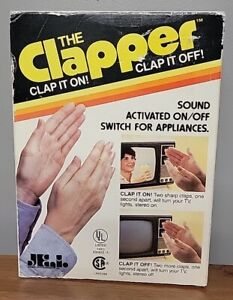 Vintage 1984 - The Clapper - Original Box + Papers - Clap On Clap Off - Tested