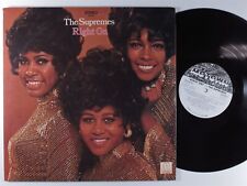 SUPREMES Right On MOTOWN LP NM wlp die-cut cover j