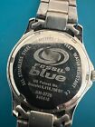 Fossil Blue Watch Unisex Silver Tone Gray Silver Dial Iridescent Watch AM3726