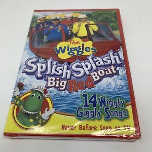 The Wiggles - Splish Splash Big Red Boat DVD, 2006 - NEW SEALED Red Case