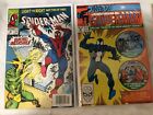 Lot of 4 Spiderman Comics Spectacular #185, #186 Web of #35 and SM #39