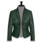 Women's Leather Blazer jacket Real Lambskin Blazer Coat Office Wear Coat