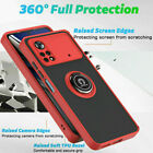 Shockproof For Xiaomi Poco X4 Pro 5G Ring Stand Armor Case Cover + Screen Film