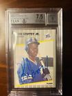 1989 Fleer Glossy Ken Griffey Jr Rookie Auto RC #548 BGS 7.5/9 AUTH Autograph