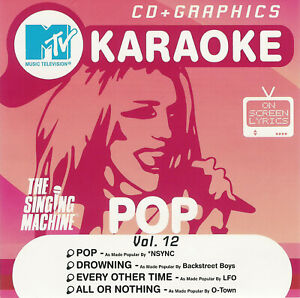 MTV Pop Vol. 12 - Karaoke CD - The Singing Machine
