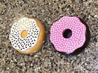 Melissa And Doug Wooden Donuts Learning Toys Removable Tops Discontinued
