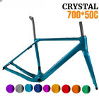 700*50C Carbon Fiber Road Gravel Bike Frameset Cyclocross Bike Frame Disc Brake