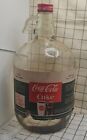VTG 1960's 1 Gallon Coca-Cola Coke Syrup Glass Jug Bottle W/Cap collectable
