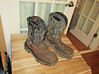 Cody James DBP-2 Decimator Comp Toe Pull On Work Boots Brown Men Size 12 D
