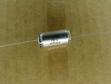 S00774-191 (2 Pc Lot) 4700 pf 630 volt 630V +- 5 % Axial polystyrene capacitor