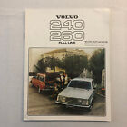 1979 Volvo 240 and 260 Series Sales Brochure Catalog Sedan Station Wagon