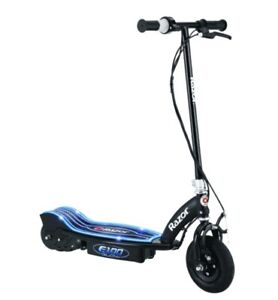 Razor E100 Glow Electric Scooter for Kids Age 8+, LED Light-Up
