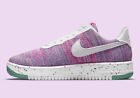 Women's Nike Air Force 1 Low Crater Flyknit Fuchsia Glow Pink White DC7273-500