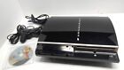 Sony Playstation 3 PS3 Fat CECHH01 PS3 40GB Console + GTA V and controller