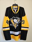 Reebok NHL Pittsburgh Penguins Jersey Men's Size 56 #49 RAPP Made In Canada CCM