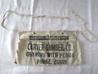 VINTAGE ADVERTISING NAIL APRON POUCH CARVER LUMBER CO PEORIA WEYERHAEUSER 4-SQ