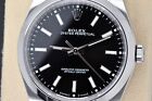 2019 Discontinued Rolex Oyster Perpetual 39mm Black Dial 114300 Full Set Watch