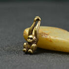 Chinese Antique Bronze Small Handle Lucky Gibbon Monkey Pendant