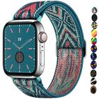 Elastic Nylon Strap for Apple Watch Series 7 Ultra 8 3 4 5 6 Se iWatch Band 45mm
