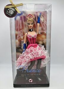 New Listing2008 Barbie Collector Dolls of the World - France, Pink Label, Mattel #N4972
