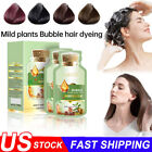 Natural Plant Hair Dye Bubble New Botanical Based Color Bubble Dye for Grey Hair