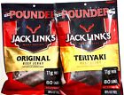 Jack Links The Pounder Beef Jerky Slow-Cooked Original or Teriyaki, 16 Ounces