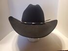 MHT Westerns Cowboy Western Hat 3X Beaver Size 7 Made in Texas