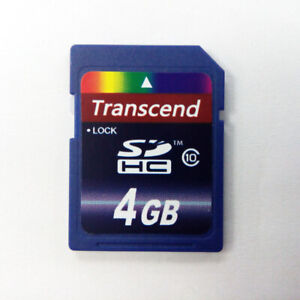 1pcs 4GB Transcend Ultimate SDHC CL10 Secure Digital Memory Card