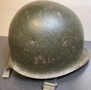 New ListingVintage U.S. Military Army Steel Pot Combat Helmet