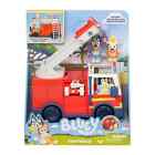 Firetruck Bluey Toy Sets - Exclusive Bingo, Bluey and Bob Bilby Figures - NEW