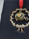 Vintage NFL Pittsburgh Steelers Football Pewter Christmas  Ornament & 49rs Lot